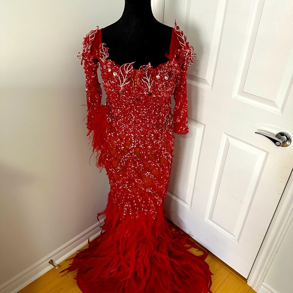 Evening Gown-Custom Made from Nusha Valentina - Picture 1 of 7